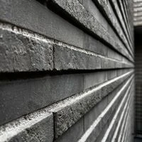画像8409：曲線と陰影が紡ぐ、緑に開く邸宅
